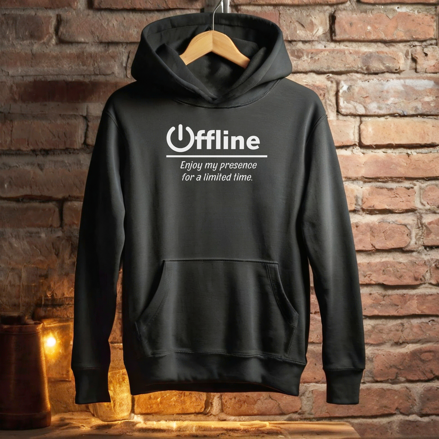 Offline Hoodie - Funny Unisex graphic Hoodie